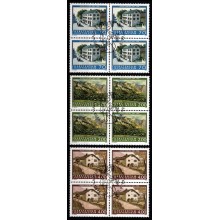 Malerier af Eugen Verling. Samlet sæt i fireblokke.